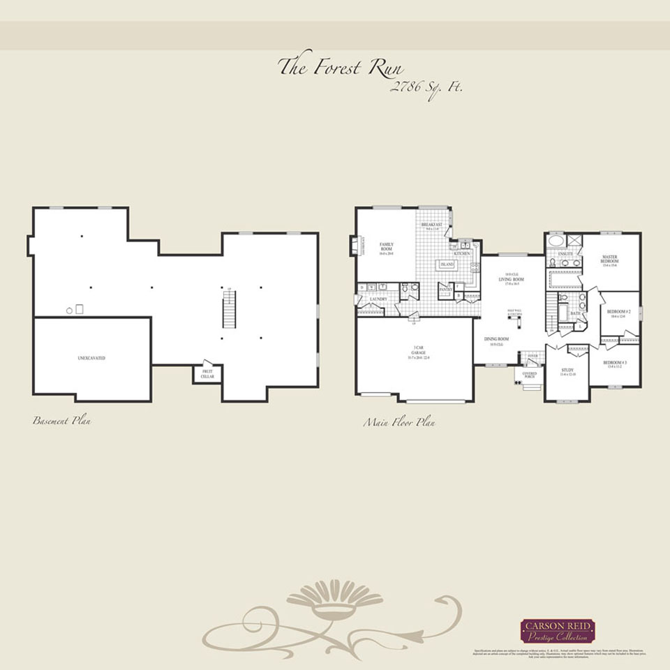 Forest Run Floorplan