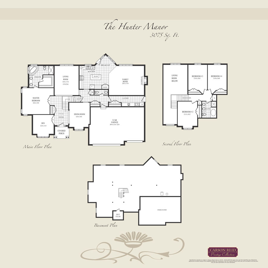 Hunter Manor Floorplan